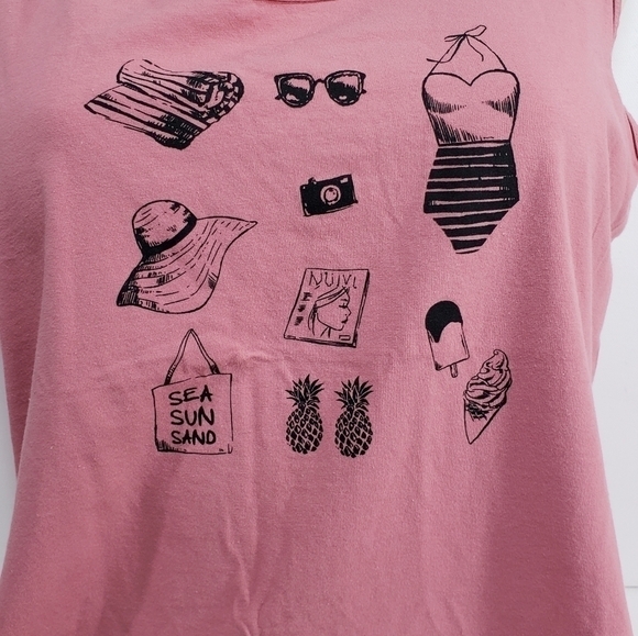 Pink Summer Tank Top - Picture 2 of 6